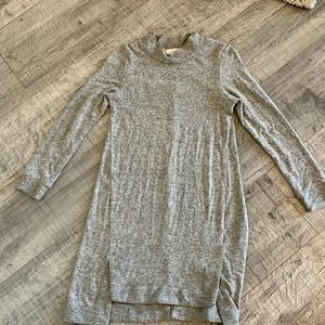 soft gray dress